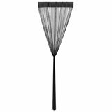 String Curtains 2 pcs 140x250 cm Black