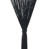 String Curtains 2 pcs 140x250 cm Black - Rear View