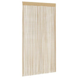 String Curtains 2 pcs 140x250 cm Beige - Side View