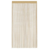 String Curtains 2 pcs 140x250 cm Beige