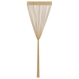 String Curtains 2 pcs 140x250 cm Beige - 45-Degree Angle