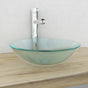 Basin Tempered Glass 42 cm Frosted