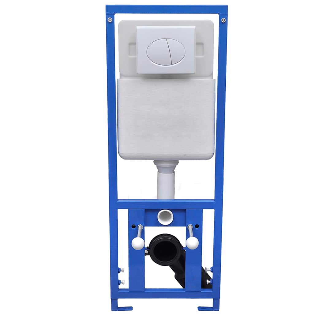 Concealed Cistern for Wall-Hung Toilet 11 L 41x14x(110-125) cm