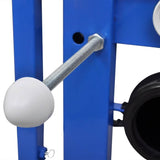 Concealed High Cistern 11 L 41x14x(110-125) cm - Top-Down View