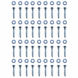 L-shaped Ground Anchors 12 pcs Galvanised Steel 5x5x50 cm
