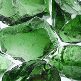 Gabion Rocks Glass Green 60-120 mm 25 kg - Low Angle