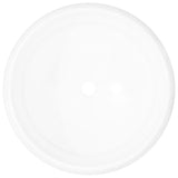 Basin Round Ceramic White 40x15 cm