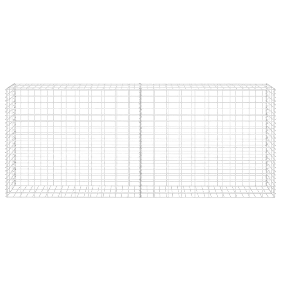 Gabion Basket Galvanised Steel 85x30x200 cm