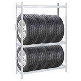 Tyre Rack 795 kg Steel - Front View