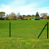 Euro Fence Steel 25x1 m Green