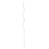 20 pcs Spiral Plant Supports 110 cm Galvanised Steel
