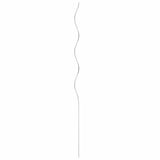 20 pcs Spiral Plant Supports 110 cm Galvanised Steel - Rear View
