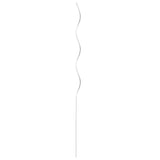 5 pcs Spiral Plant Supports 110 cm Galvanised Steel - Close-Up Angle