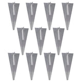 Chain Link Fence with Spike Anchors 0.8x25 m Grey - Extra Image