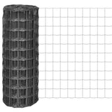 Euro Fence Steel 25x1 m Grey