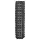 Euro Fence Steel 25x1.5 m Grey