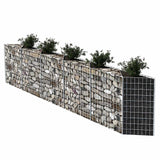 Gabion Basket Galvanised Steel 300x30x100 cm - Side View
