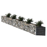 Gabion Basket Galvanised Steel 300x30x50 cm - Side View