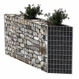 Gabion Basket Galvanised Steel 120x30x100 cm