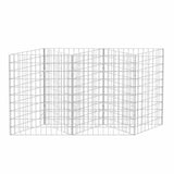 Gabion Basket Galvanised Steel 120x30x100 cm - 45-Degree Angle