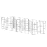 Gabion Basket Galvanised Steel 120x30x50 cm - Front View