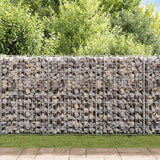 Gabion Basket Galvanised Steel 120x30x50 cm - Top-Down View
