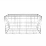 Gabion Basket Galvanised Steel 100x50x50 cm