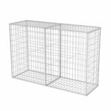 Gabion Basket Galvanised Steel 150x50x100 cm - Front View