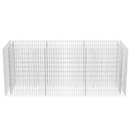 Gabion Raised Bed Steel 270x90x100 cm