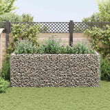 Gabion Raised Bed Steel 270x90x100 cm