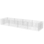 Gabion Raised Bed Steel 360x90x50 cm