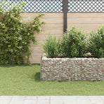Gabion Raised Bed Steel 360x90x50 cm