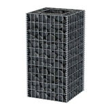 Gabion Raised Bed Steel 50x50x100 cm - Side View