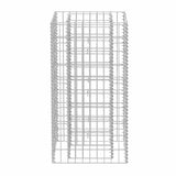 Gabion Raised Bed Steel 50x50x100 cm