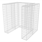 Gabion Single Wheelie Bin Surround Steel 110x100x120 cm
