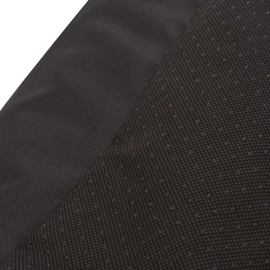 Dog Bed with Padded Cushion Size M Black