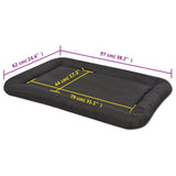 Dog Mattress Size XXL Black