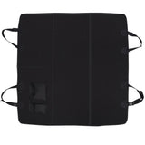 Pet Rear Car Seat Cover 148x142 cm Black - Side View
