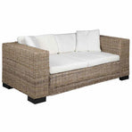 Seven Piece 2-Seater Sofa Set Real Rattan