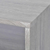 TV Cabinet/Coffee Table 110x50x40 cm Grey - Side View