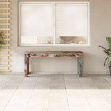 Bench Solid Reclaimed Wood 110x35x45 cm - Side View