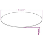 Table Top Tempered Glass Round 300 mm