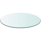 Table Top Tempered Glass Round 500 mm