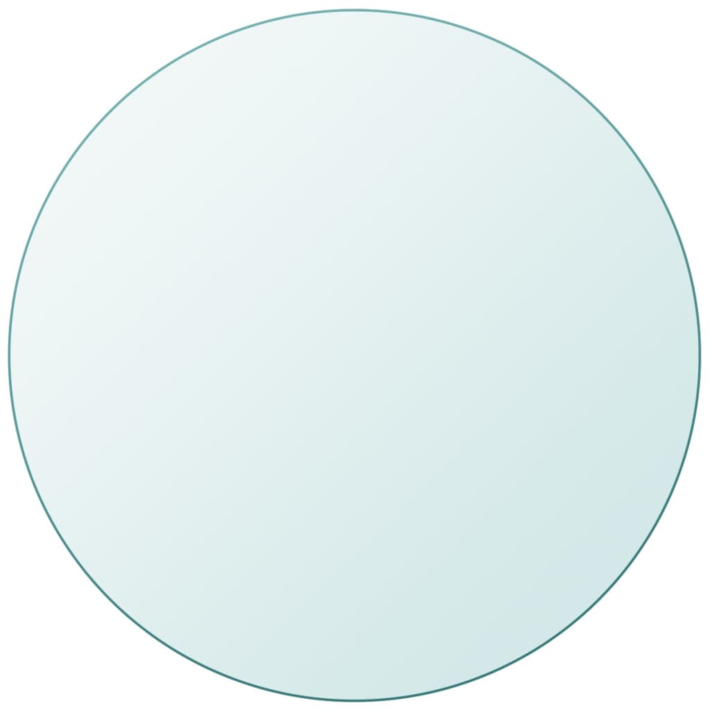 Table Top Tempered Glass Round 600 mm
