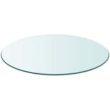 Table Top Tempered Glass Round 600 mm