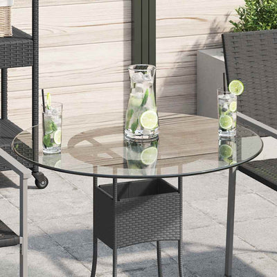 Table Top Tempered Glass Round 700 mm