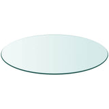 Table Top Tempered Glass Round 800 mm