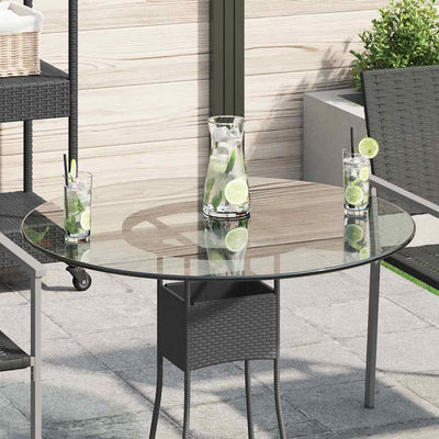 Table Top Tempered Glass Round 800 mm