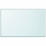 Table Top Tempered Glass Rectangular 1000x620 mm