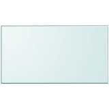 Table Top Tempered Glass Rectangular 1200x650 mm